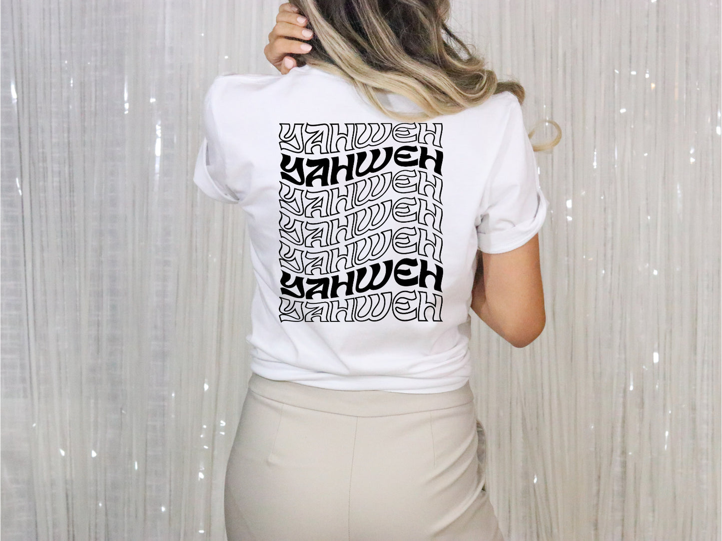 Yahweh Religious Graphic T Shirt for Women Tee Shirt Best Selling Jesus Shirt