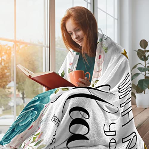 Christian Faith Blanket – Uplifting Religious Gift for Women