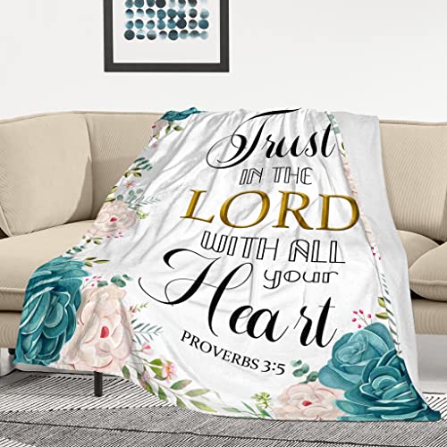 Christian Faith Blanket – Uplifting Religious Gift for Women