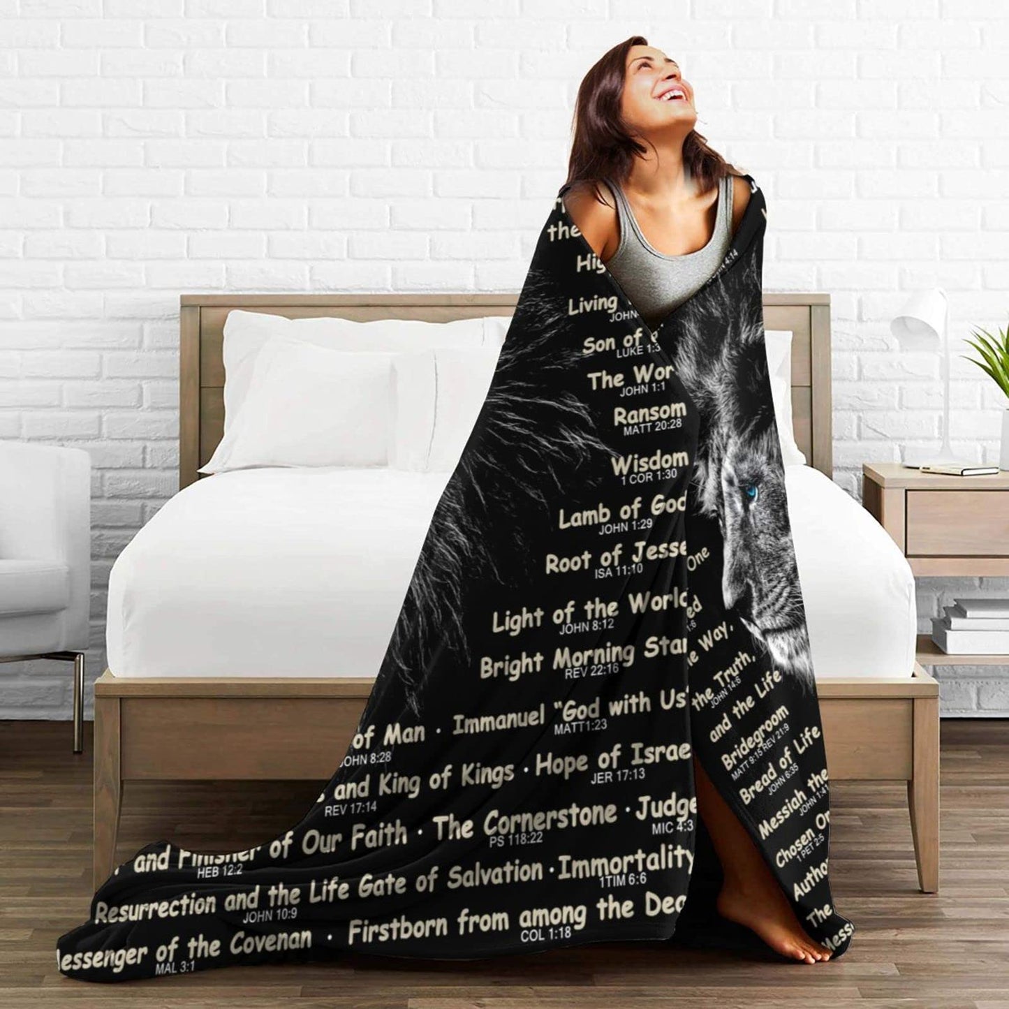 Cozy Gift Christian Blanket