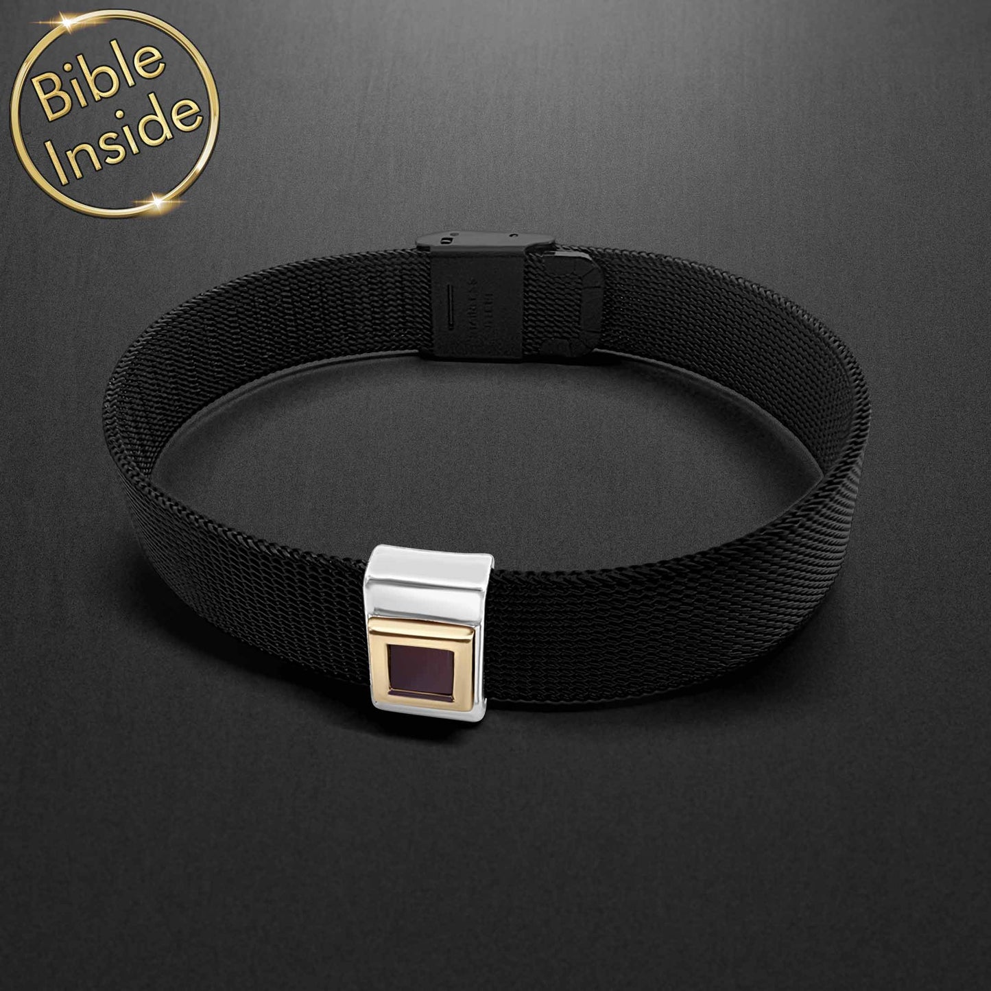 Christian Bracelet with Nano Bible - Noble Origin Bracelet