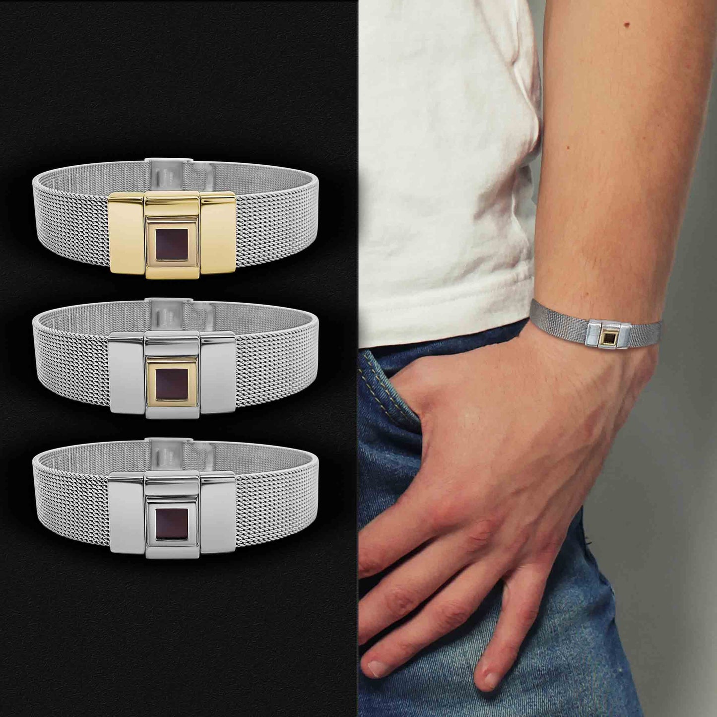 Christian Bracelet for Men with the Holy Bible - Noble Path Bracelet